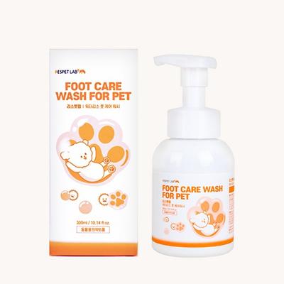 Lispet Lab Dog Waterless Hypoallergenic Foot Care Wash, shampoo coreano para animais de estimação