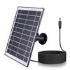 30W Solar Panel for EufyCam/Wyze Security Camera IP65 Waterproof Solar Cell Systems Wall Mount With 9.8ft Charging Cable,1Pack 4