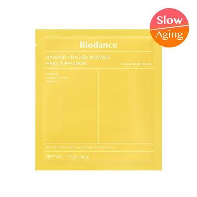 Maschera Radiant Vita Niacinamide Real Deep (1 foglio)