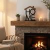Small House-Shaped Home Ornament Wooden Home Series Ornament  Living Room