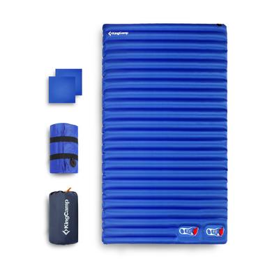 KingCamp Double Air Mattress with Integrated Foot Pump