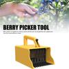 M-Modern-2PCS Berry Picker With Comb, Easier Berry Picking And Harvesting Tool, Blueberry Rake Blueberry Comb Ergonomic Handle