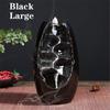 Ceramic Waterfall Backflow Incense Burner Creative Incense Sandalwood Tower Incense Home Decoration Gift Incense