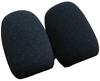 GONKISS Microphone Windscreen, 34mm Diameter, for Dynamic Microphones, Black, 2 Pieces