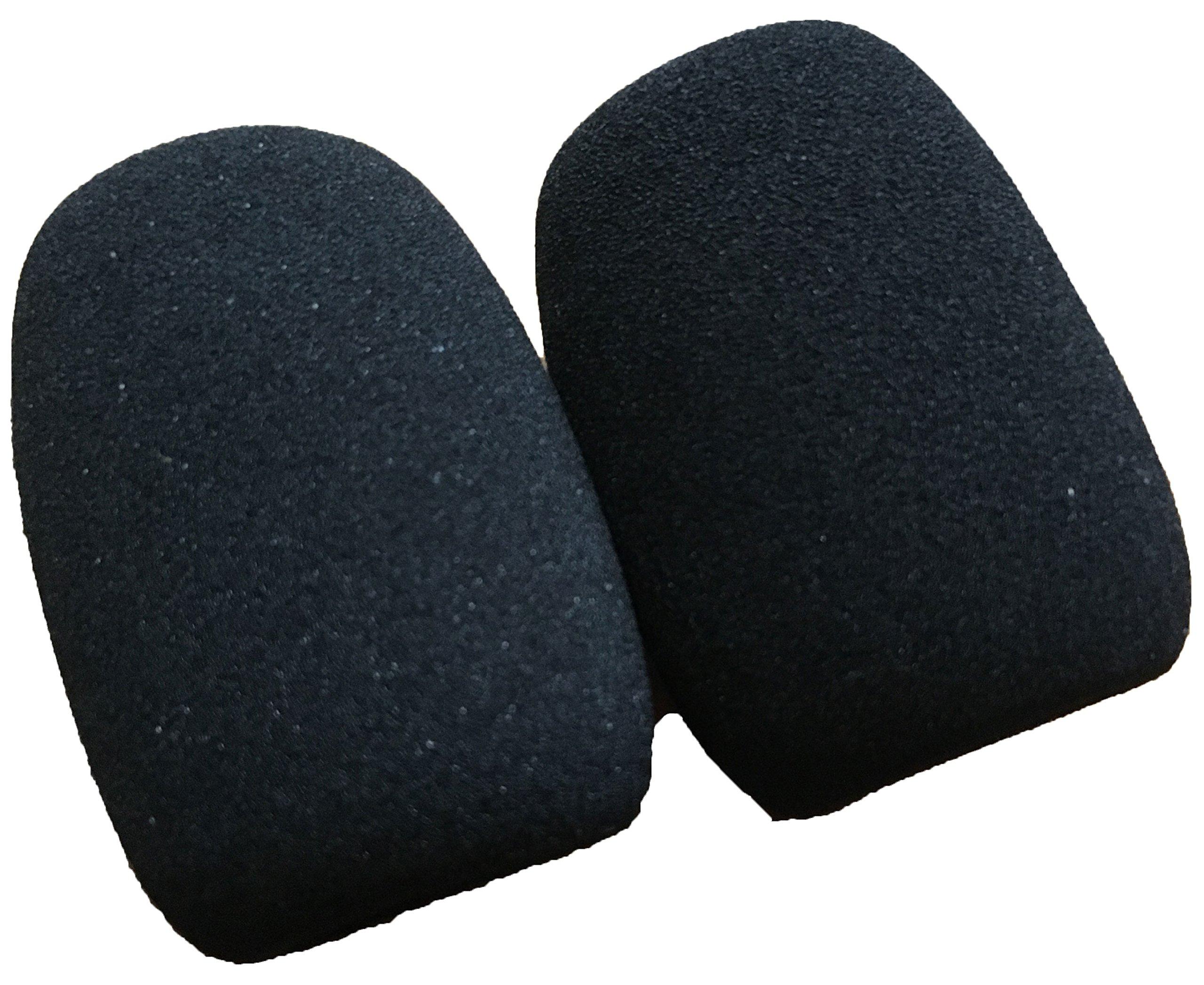 

GONKISS Ветрозащита для микрофона, диаметр 34 мм, для динамических микрофонов, черная, 2 шт.