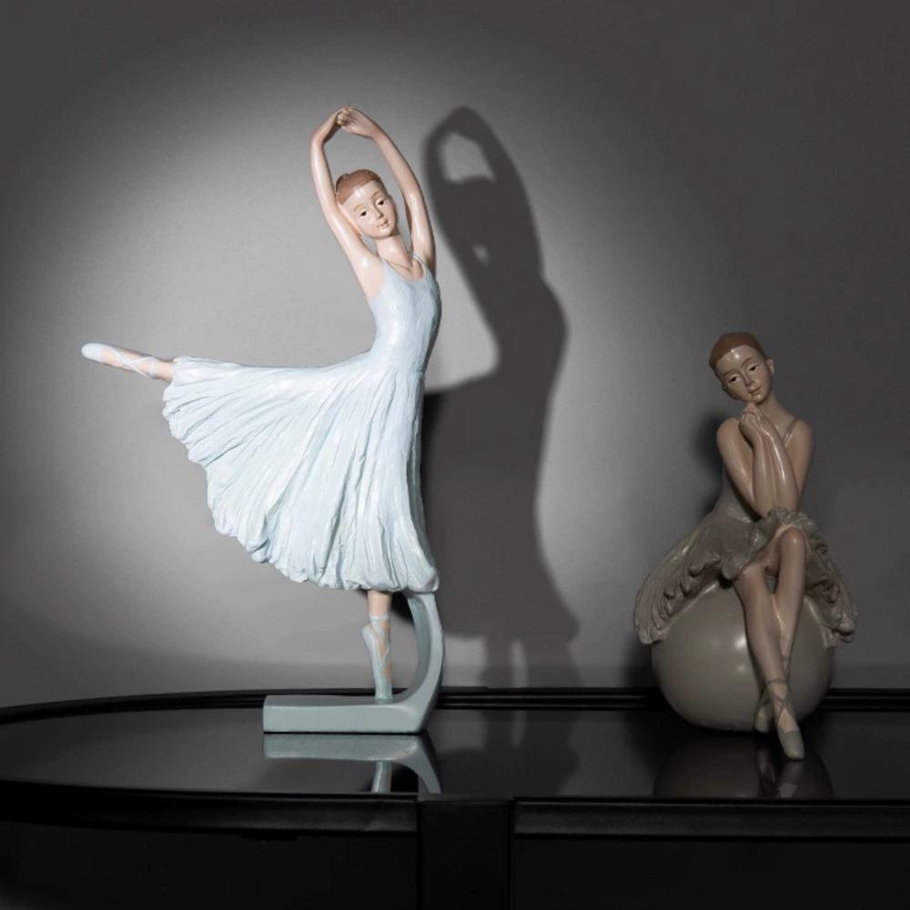 Creative Nordic Creative Ballet Girl Ornaments Ins Style Dancer Model Room Princess Room Soft Decoration Home Furnishings
