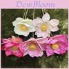 Lotus Flower Silk Artificial Decoration For Home Photography And Scenery Setup