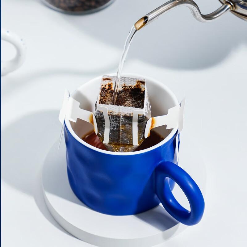Klein Blue Color-block Ceramic Coffee Mug
