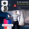 Tuya Graffiti Smart HD WiFi Dual Lens Camera with Smartphone Remote Monitoring
