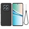 For Xiaomi Redmi Note 15 4G (Global) Liquid Silicone Case Phone Back Cover with Hand Strap