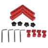 2 Sets 90 degrees  Positioning Square LType Right Angle Adjustable Woodworking Splicing Corner Fixture