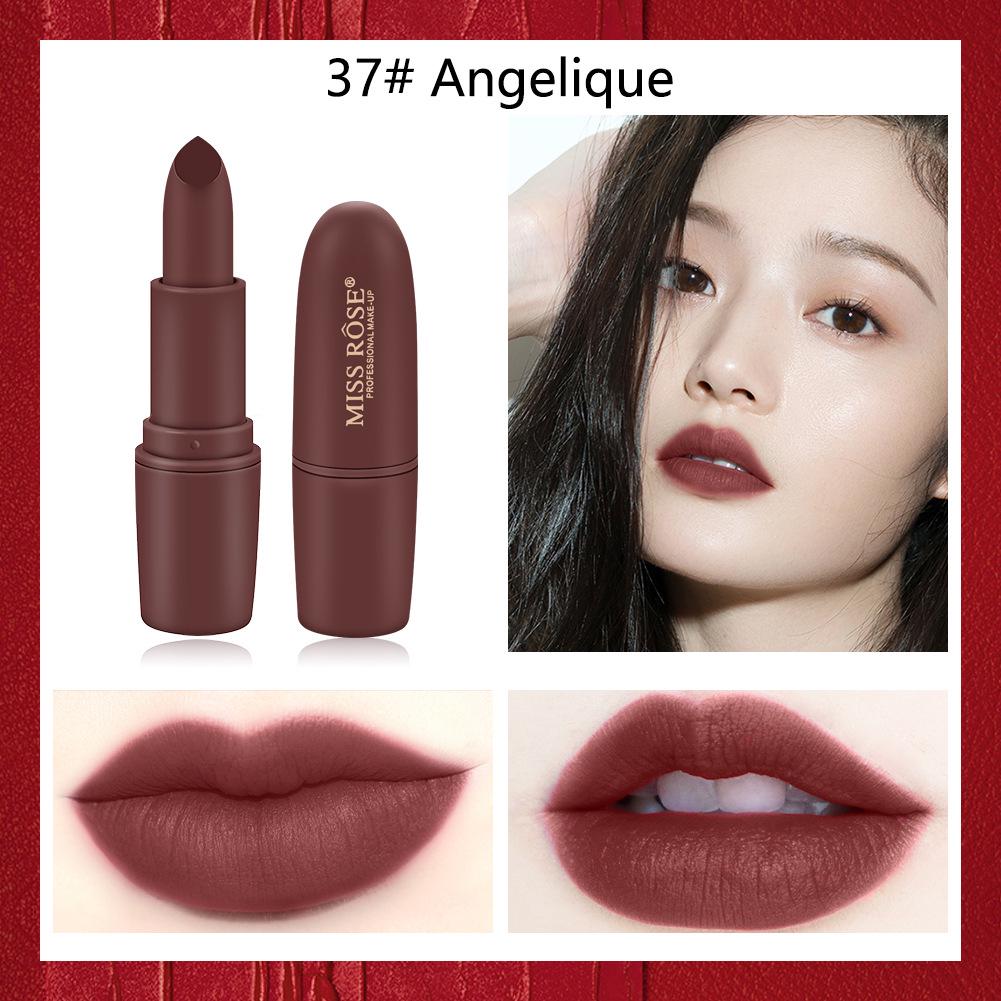 MISS ROSE Lipstick Sexy Lip Color Cosmetics Waterproof Long Lasting