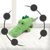 Dog Plush Toys Squeak Alligator for Dogs Interactive Stuffed Animal Chew Toy for Small Medium Dogs Reducing Boredom