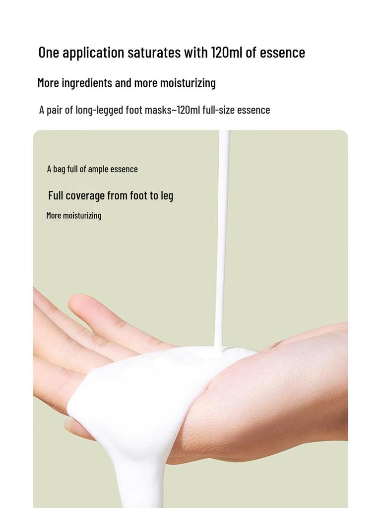 Meias Esfoliantes Hidratantes para Pés Longos REVER para Rejuvenescer & Clarear