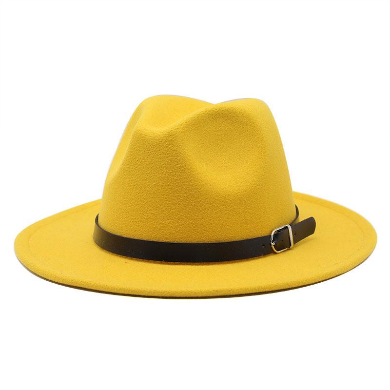 Unisex Wool Felt Top Hat With Wide Brim For Formal Events And Gift Giving