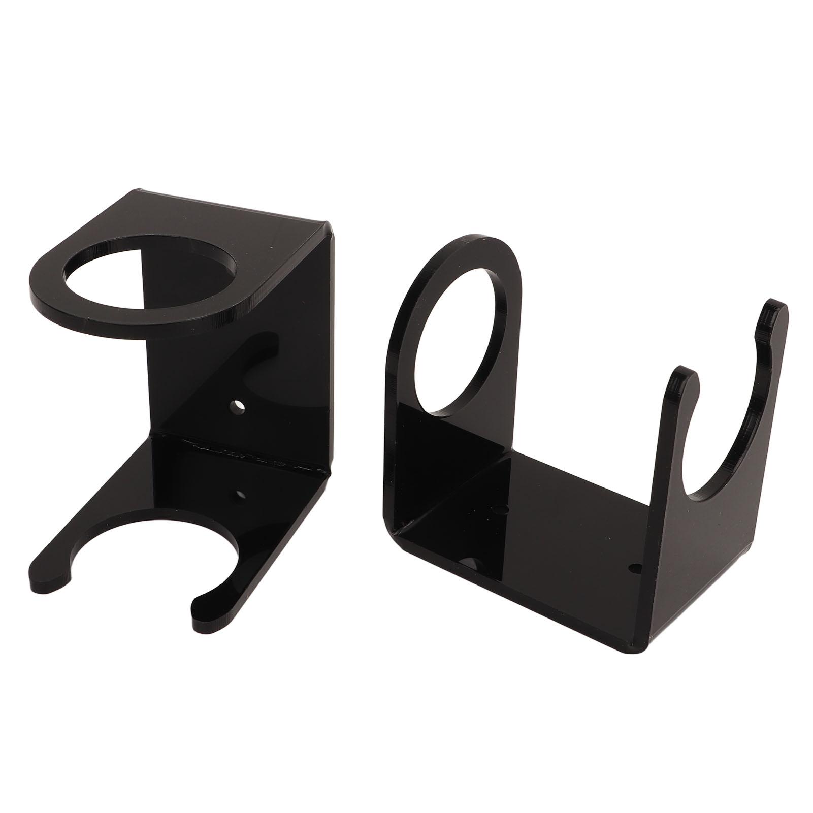 

2 шт. Настенная подставка для бейсбольной биты, акриловый настенный держатель для мяча, полка для демонстрации бейсбольной биты для дома, стадиона, офиса чёрный