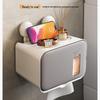 TAILI Wall-Mounted Bathroom Tissue Box with Shelf