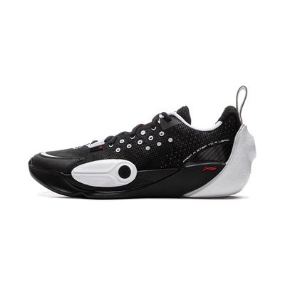 Li Ning All City 13 Cushioning Abrasion Resistant Slip Resistant Low Top Basketball Shoes Men's Black White ABAV001-3