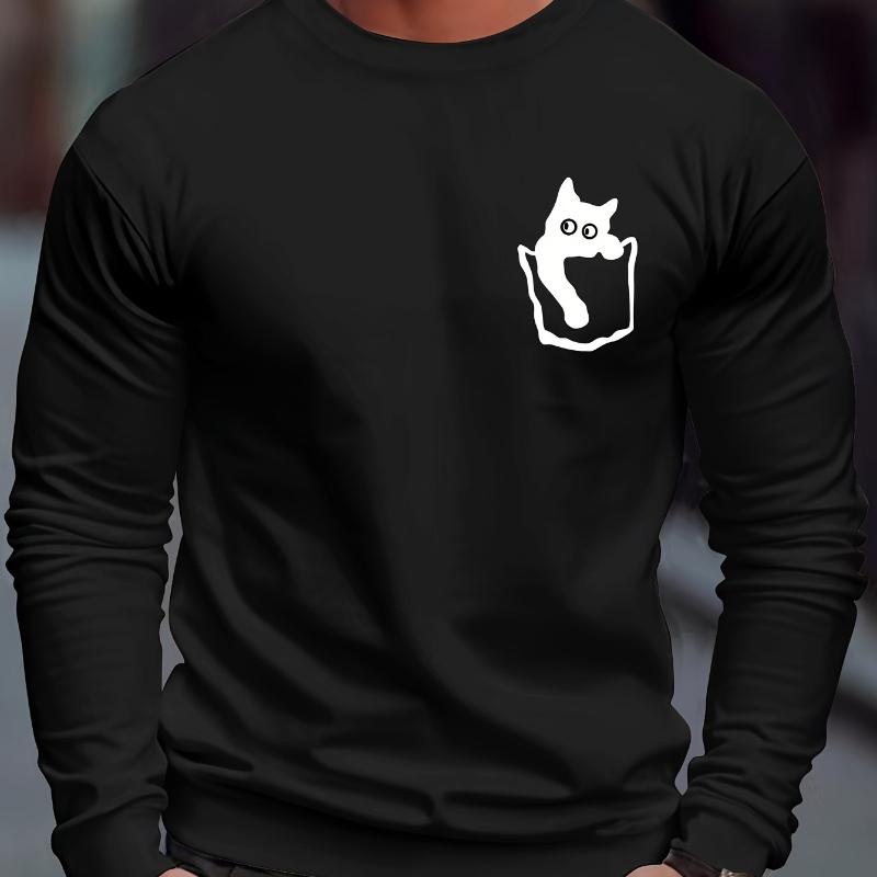 

Eco-Friendly & Soft, Great for Weekend Hikes & Casual Outings, Men s Crew Neck Sweatshirt XXL чёрный