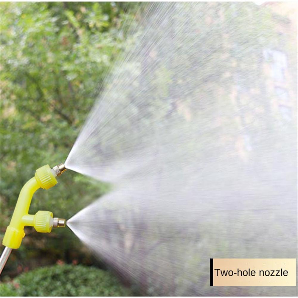 Multifunktionale landwirtschaftliche Zerstäubungssprühdüse, 3/4-Kopf-Düse, für Garten, Rasen, Bewässerung, Bewässerung, Sprühen, Sprinkler