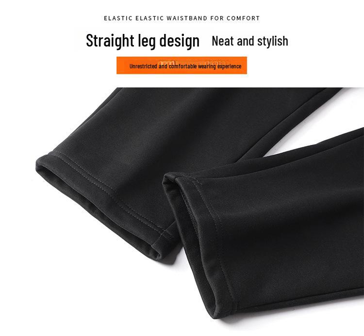 2025 Men's Super Soft Pure Cotton Casual Sweatpants - Youth & Plus Size, Perfect for Spring/Autumn