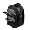 Spring New Solid Color Business Computer Bag Large Capacity Men's Backpack Casual Multi-pocket Outdoor Backpack Lightweight Burden Reducing School Bag