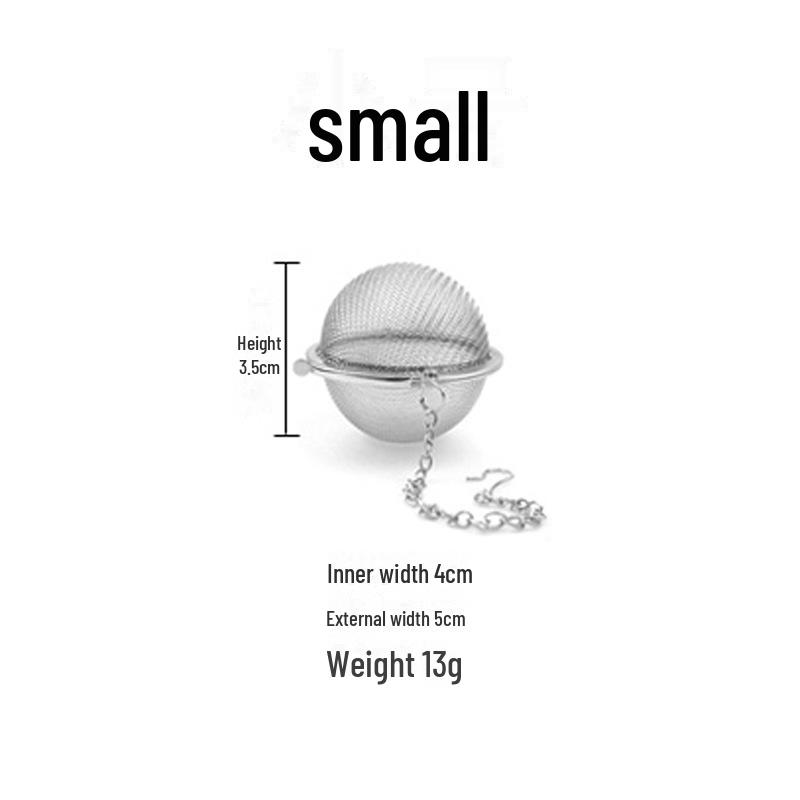 304 Stainless Steel Seasoning Ball and Bag Filter for Home Cooking