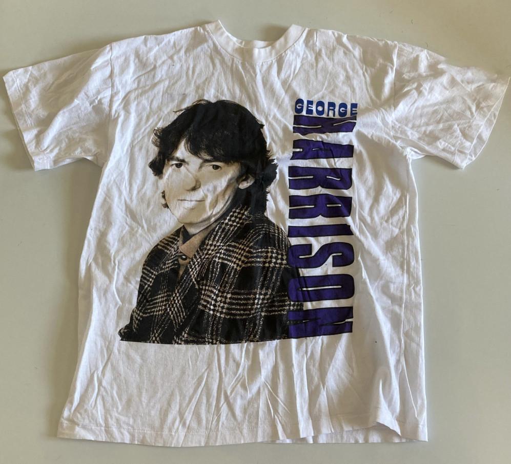 Music Fan George Harrison Live Portrait T-Shirt Cotton Adult S-5XL GS558 Unisex T-Shirt XXL