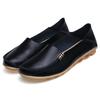 Fashion Women Shoes Plus Size Flat Shoes Women Genuine Leather Loafers Nurse Slip On  Women Flat Oxford Sapato Feminino Ballet Flats