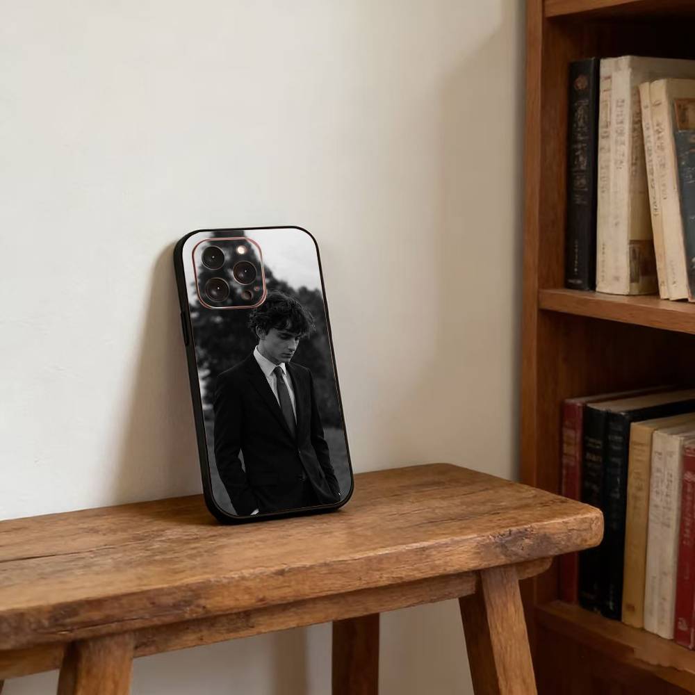 T-Timothee Chalamet Phone Case Silicone Soft For IPhone 17 16 15 14 13 12 11 X XR Plus Pro Max Plus