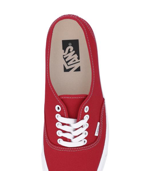 Vans Prémiové Autentické 44 LX - Závodní červená VN000EBNIZQ1