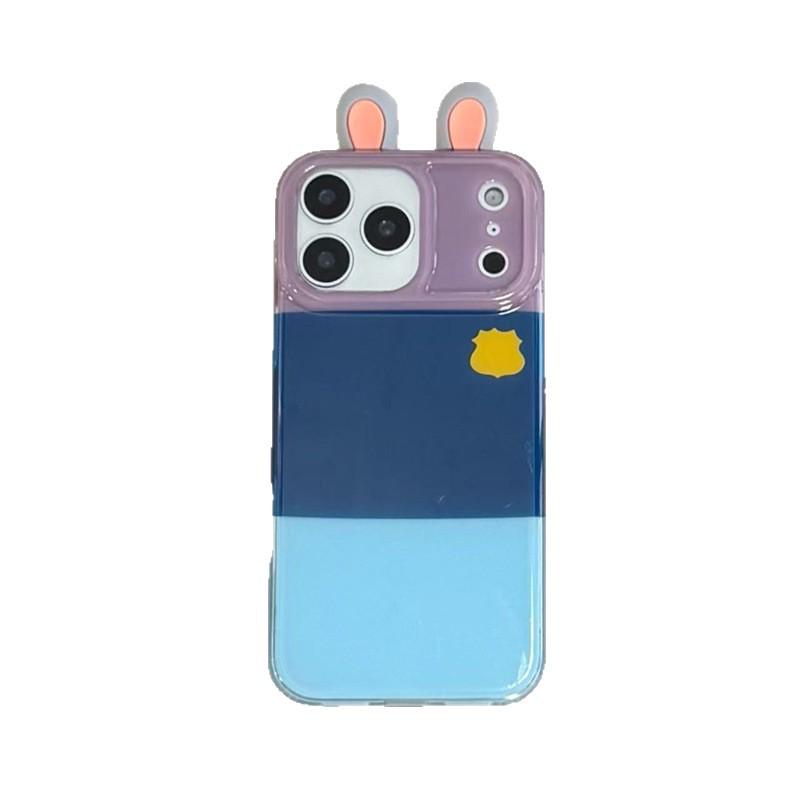 Double Layer Judy & Nick Anti-Fall Case for iPhone 14/13, Apple 17/16/15 PROMAX