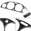 Carbon Fiber Dashboard Trim Frame for BMW 3 Series E46 1998-2004, Multi-Color Interior Decoration Replacement, Auto