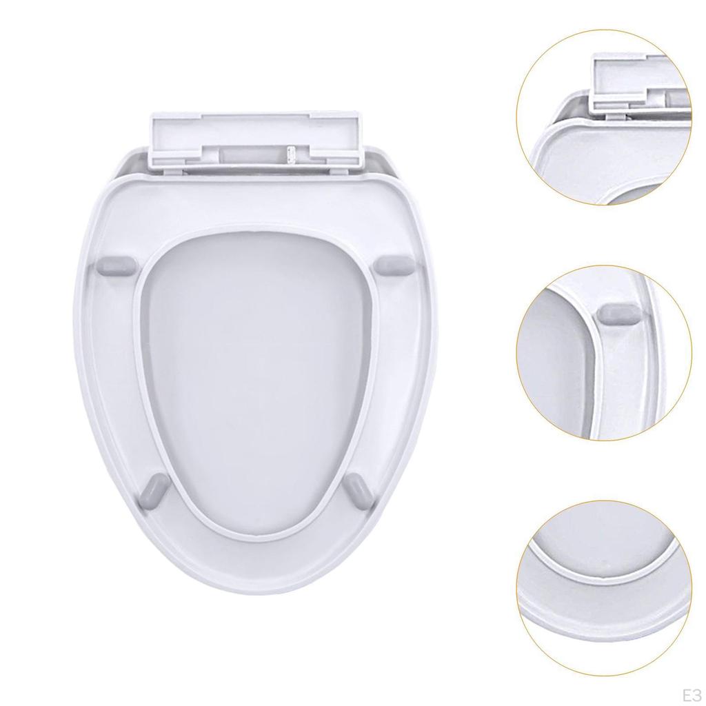 Soft Close Toilet Lid Replacement Accessory for Bathroom And Home