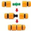 20Pcs Garden Water Pipe Connector Set: Including 10 Flow Joints, 5 Faucet Joints and 5 Two-way Couplings-suitable for Pipe