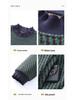Plus Size Loose Jacquard T-Shirt Sweatshirt for 40-Year-Old Women - Warm, Versatile & Light