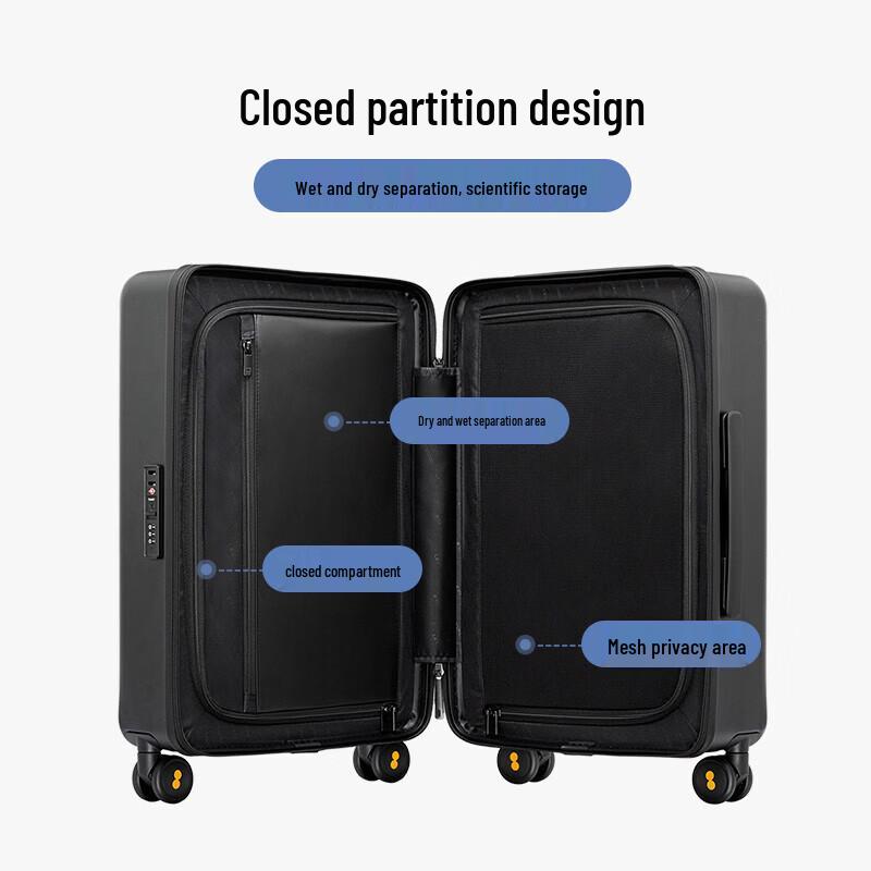 LEVEL8 Urban Pulse Series 20-Inch Carry-On Luggage