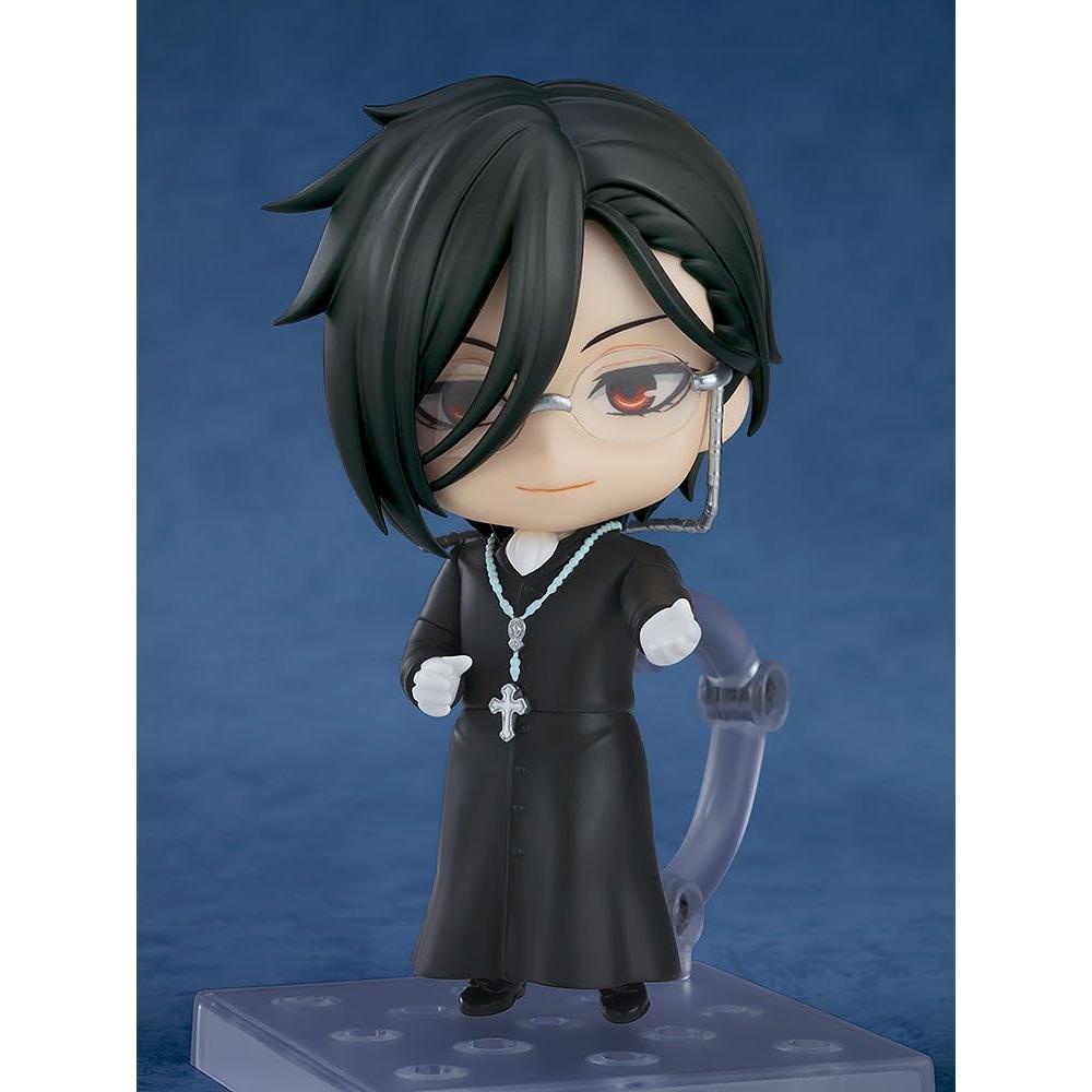 Nendoroid Black Butler: Boarding School Arc Sebastian Michaelis Cobalt Owl Dorm Ver. Collectible Figure