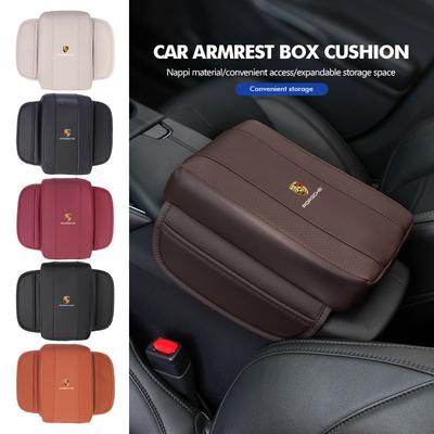 For Car Center Console Box Cover Armrest Case Storage Pocket Cayenne Boxster Macan 968 Panamera 911 Carrera-GT 918