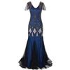 Sequined Dress Retro Dress Plus Size Banquet Party Dress Skirt Female