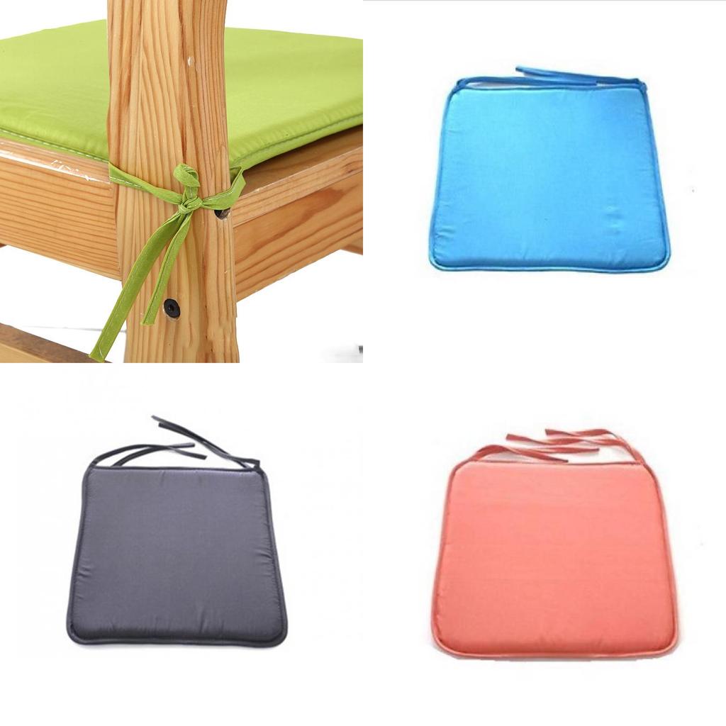 Modern Square Seat Cushion Made Of Soft Polyester Fiber For Comfortable Relaxation In Green And Purple Shades