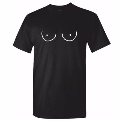 Funny Man Boobs Boobies Moobs Titties Joke Unisex trička pro dospělé