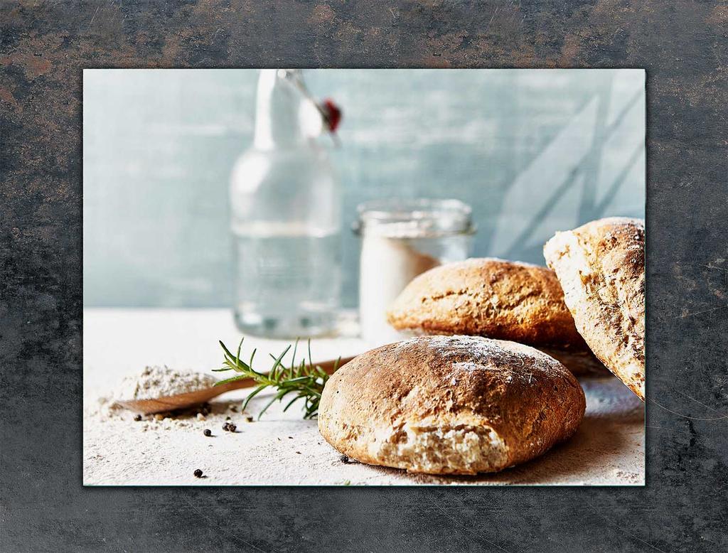 SZKLANA PŁYTA OCHRONNA NA KUCHENKĘ 70x52 CHLEB