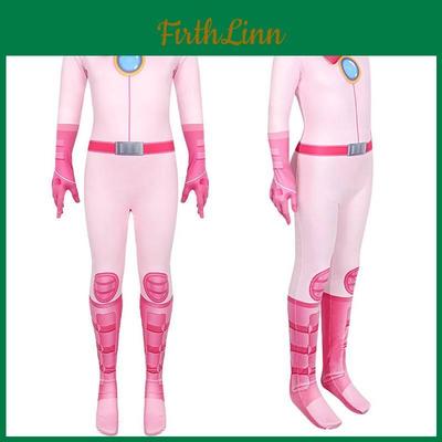 Cosplay outfit inspirovaný princeznou Peach