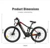 SAMEBIKE XD26-II E-bike motor 750W 48V 14AH Hydraulic Brake electric bicycle 26-inch full suspension electric mountain bike