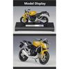 Welly 1/18 HONDA Hornet Alloy Sports Motorcycle Model Diecasts & Toy Metal Street Motorcycle Toys Car Collection Childrens Gifts