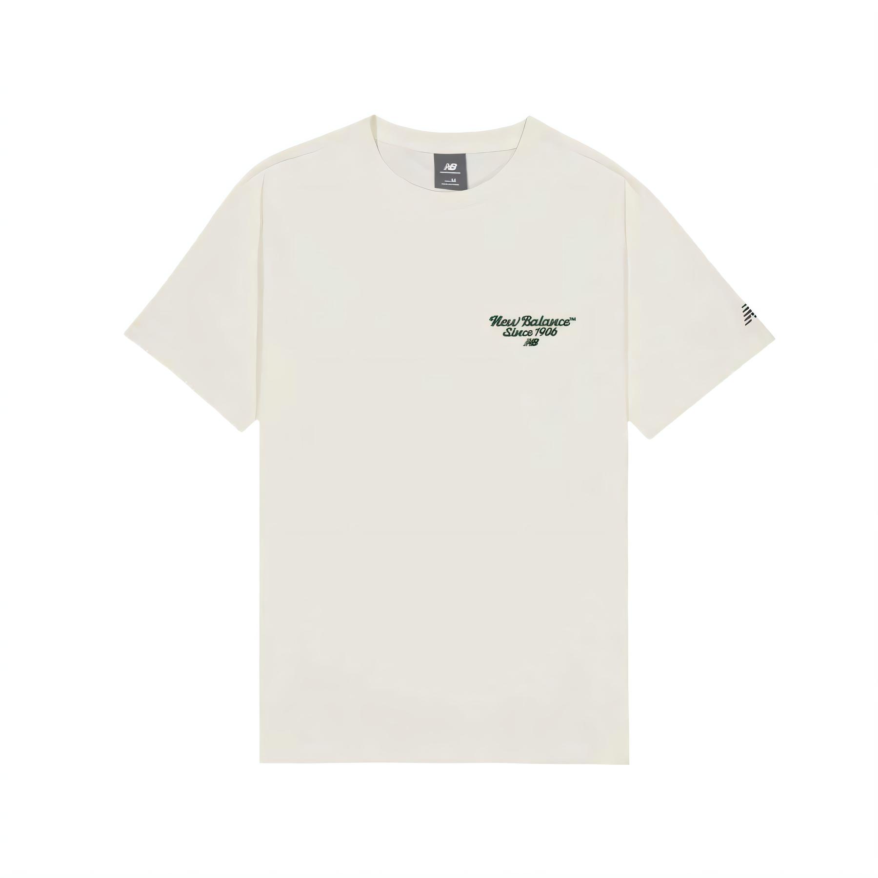 New Balance T Shirt Men s White AMT52333-CIC S