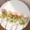 1/3Pcs Artificial Flowers Caramel Rose Bouquets Festival Decoration for Home Garden Wedding Wreaths Bridal Accessories Clearance