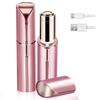Facial Hair Removal for Women, Mini Hair Remover, Electric Razor Shaver Portable Bikini Epilator for Lips, Chin, Armpit, Peach