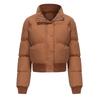 Turtleneck loose casual cotton-padded bread suit